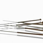 Acupuncture needles made of stainless steel. Toronto Acupuncture Clinic